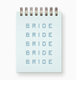 Bride Mini Jotter Notebook