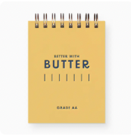 Butter Mini Jotter Notebook