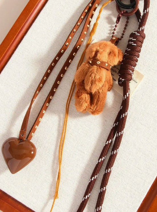 Handmade Bear Keychain