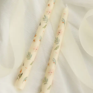 Printed Pillar Candles