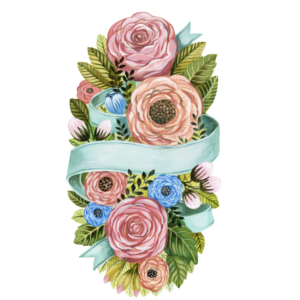 Spring Floral Table Accent