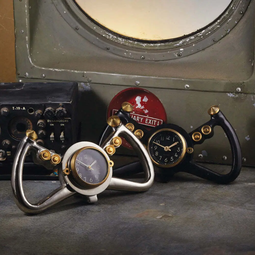 Cockpit Table Clock