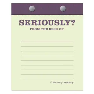 Seriously? Desktop Pad