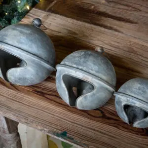 Weathered Tin Jingle Bell