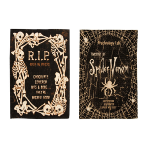 Vintage Halloween Tea Towel