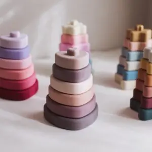 Le Heart Stacker Teether