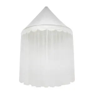 Pom Pom Canopy - White