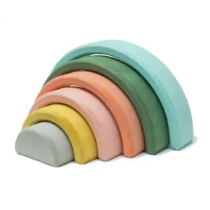 Rainbow Nesting Arches Toy