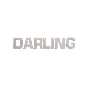 Darling Enamel Letters