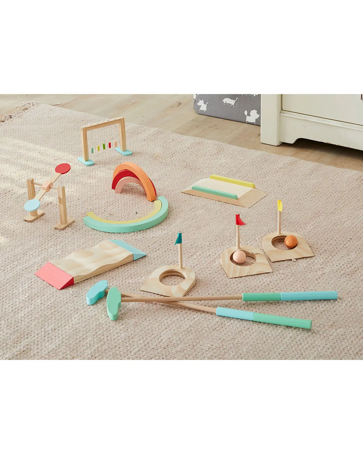 Good Wood Mini Golf Set