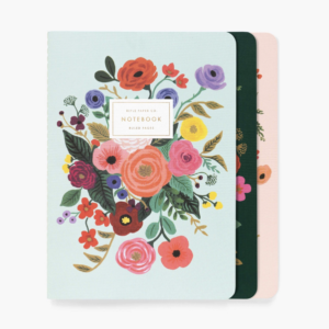 Garden Party Notebooks - Set of 3