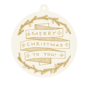 Merry Christmas To You Gift Tag