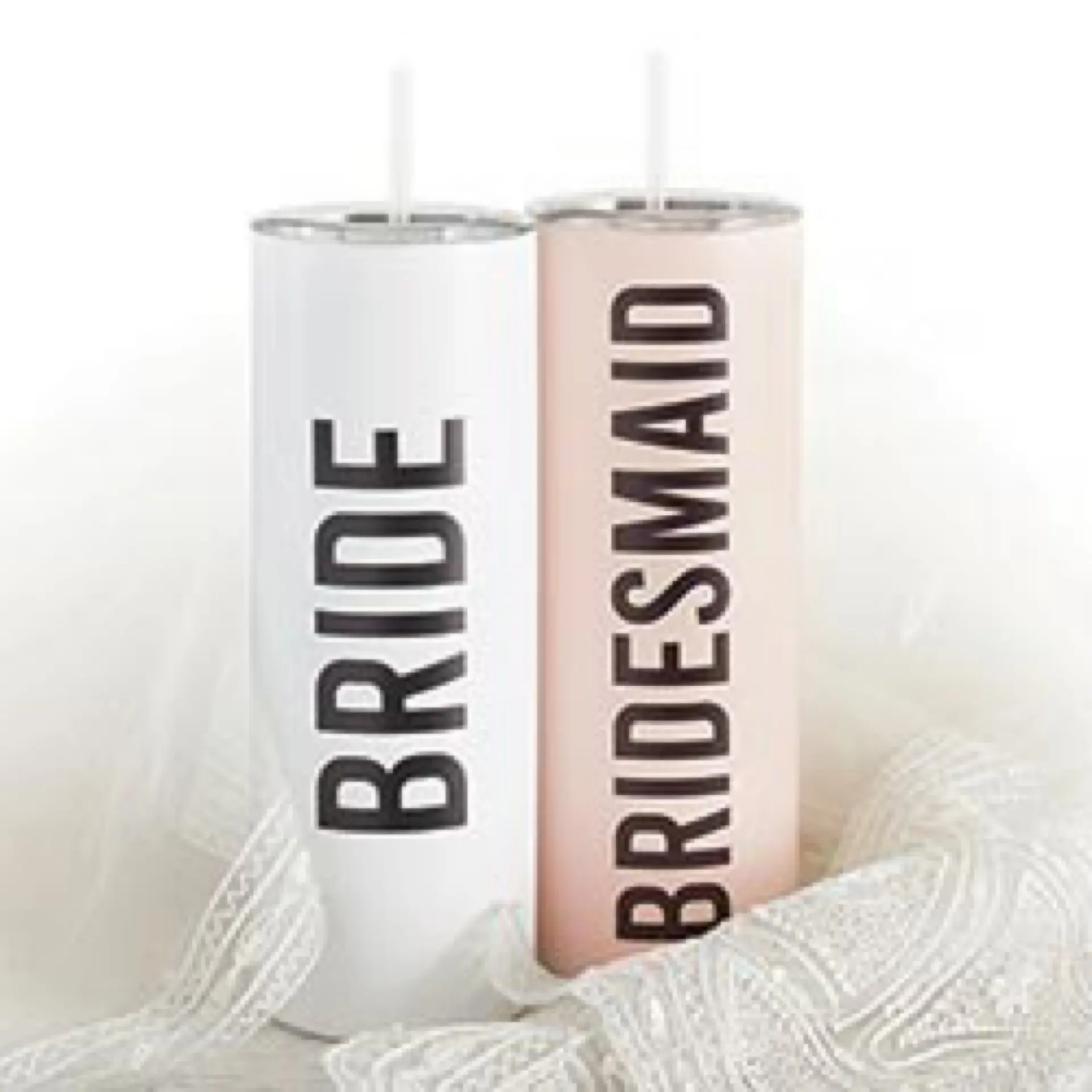 Matte Wedding Tumblers