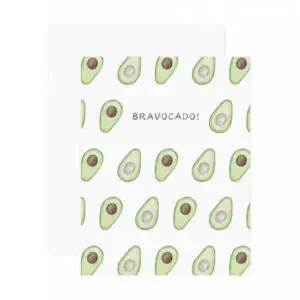 Bravocado Congrats Card