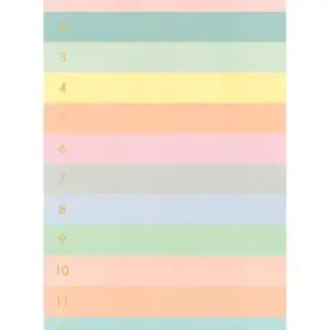 Rifle Paper Co. Numbered Memo Pad