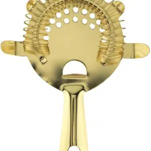 24K Gold-Plate 4-Prong Strainer