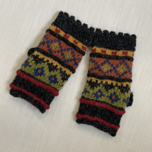 Peru Cut Off Mittens