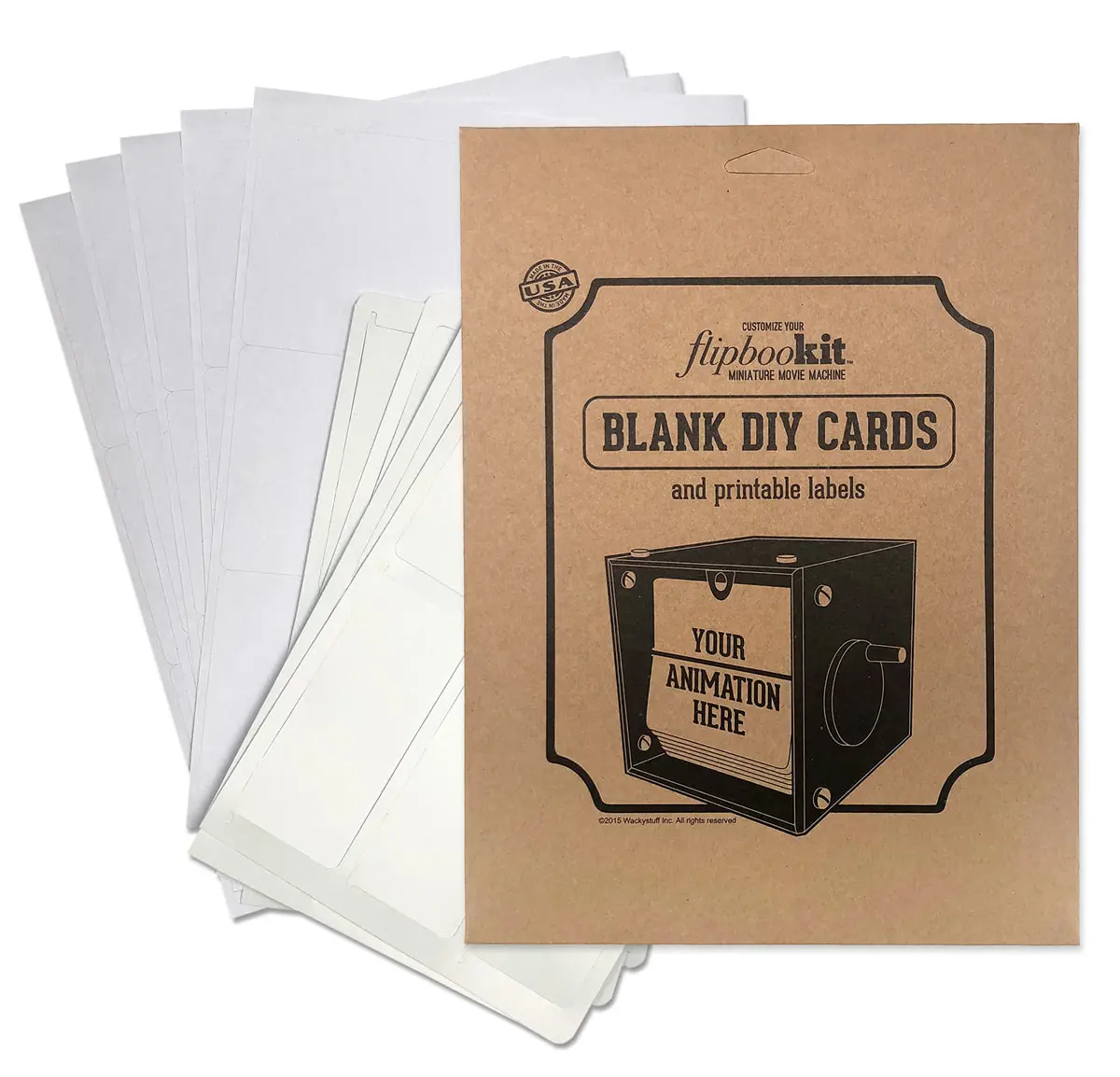 FlipBooKit - Blank DIY Cards