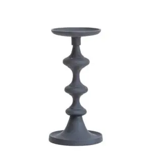 Aluminum Candle Holder, 4" Round