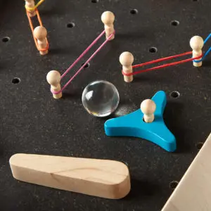 Wooden Pinball Game