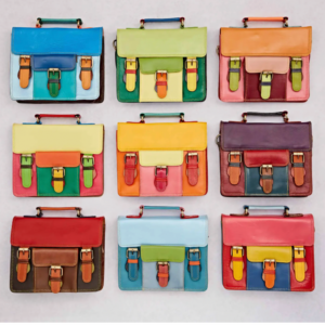 Small Multicolor Leather Bag