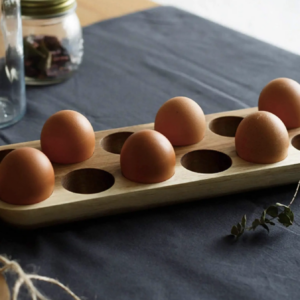 Wooden Egg Storage Tray