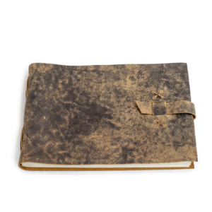 Brown Distressed Leather Journal