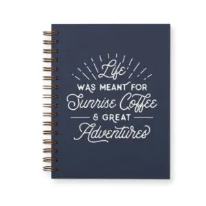 Journal/Notebook - Sunrise Coffee & Adventure