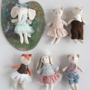 Cotton Linen Mini Animal