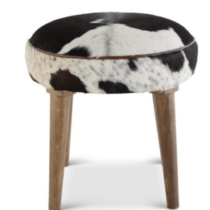 Cow Hide Stool