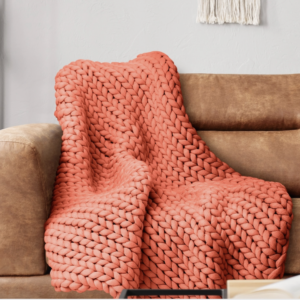 Chunky Knit Throw