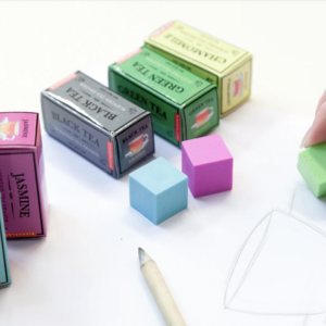 Tea Box Scented Eraser