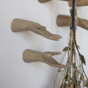 Hand-Carved Mango Wood Hands