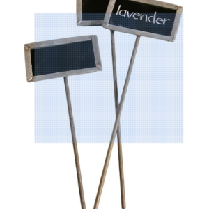 Chalkboard Garden Stake