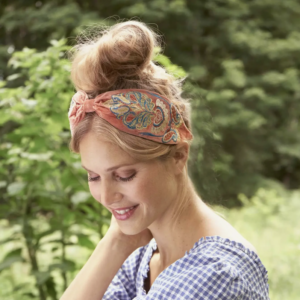 Embroidered Velvet Headbands