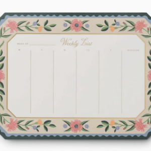 Aster Weekly Desk Pad