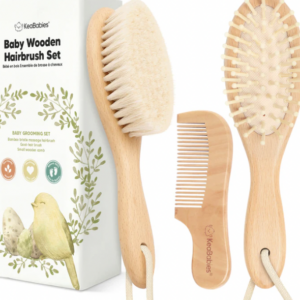 Baby Hairbrush and Comb Set