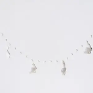 Felt Wool Bunny Garland