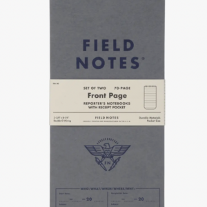 "Front Page" Reporter's Notebook-Set of 2