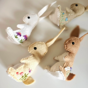 Embroidered Bunny Craft Kit