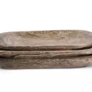 Carved Wooden Trays