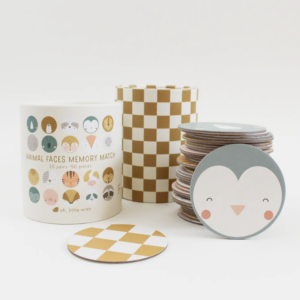 Animal Faces Memory Match