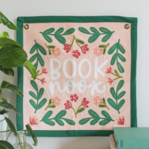 Embroidered Canvas Banner