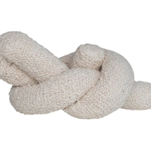 Cream Knot Pillow