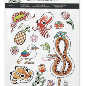 Menagerie Temporary Tattoos - Two Sheets