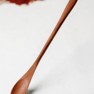 7.9" Handmade Wood Long Stirring Spoon
