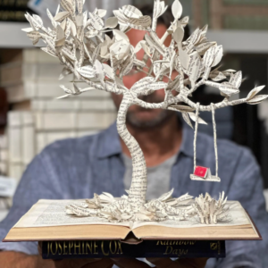Giving Tree Book Sculpture