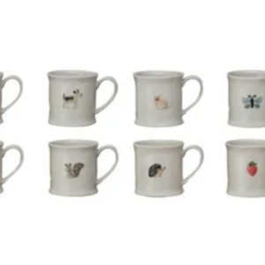 Ceramic Mug w/Animal Motif