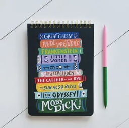 Classic Novels Spiral Jotter