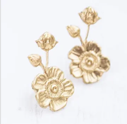 Flower Stud Earrings